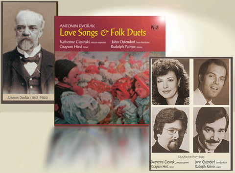 Antonin Dvorak - Love Songs & Folk Duets <font color="bf0606"><i>DOWNLOAD ONLY</i></font> LYR-6011