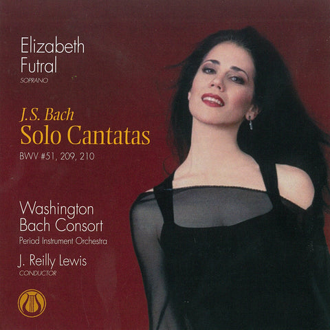 J.S. Bach: Solo Cantatas  BWV #51, 209 & 210 - Elizabeth Futral, Soprano - <font color="bf0606"><i>DOWNLOAD ONLY</i></font> LEMS-8069
